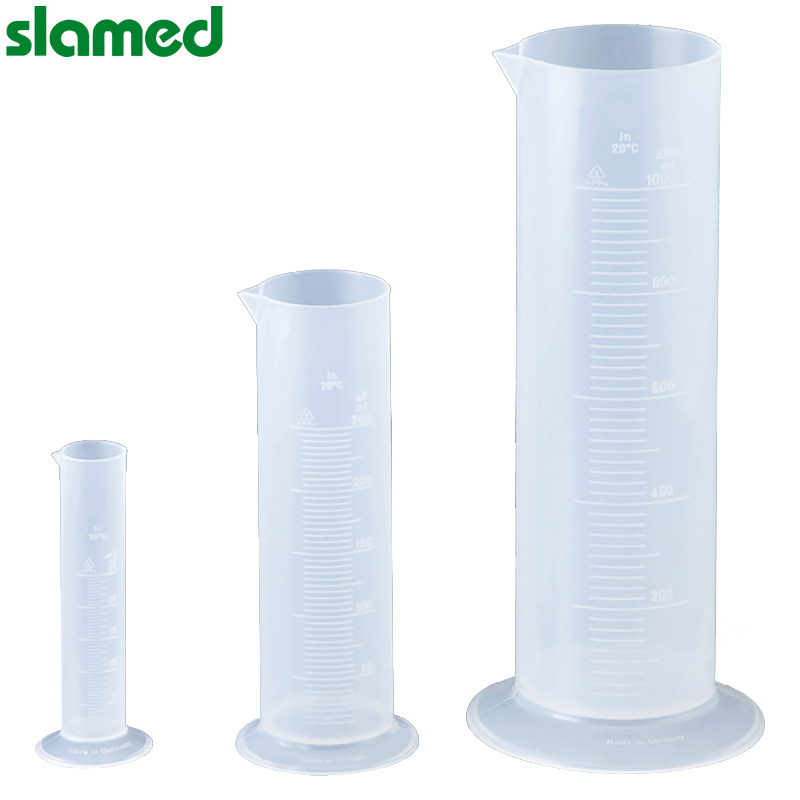 SLAMED PP制塑料量筒(短尺寸) 500ml 刻度10ml  slamed/沙拉蒙德  SD7-112-769