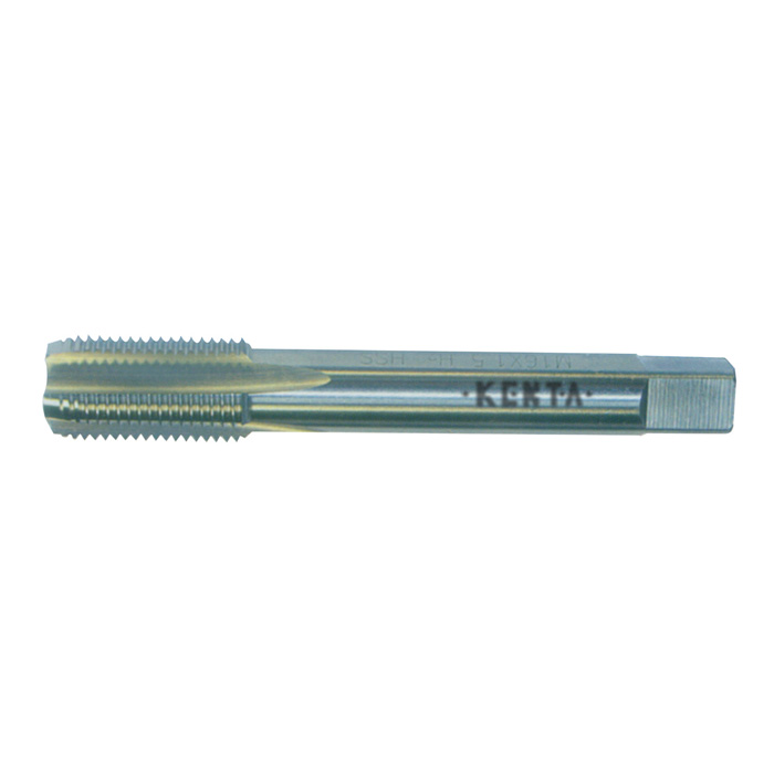 KENTA/克恩达 高速钢镀钛铝合金用直槽粗牙丝锥 06108908 D4×14.5×48mm 1支