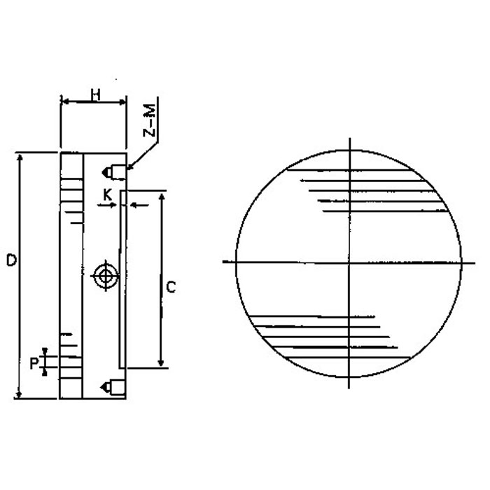 强力圆形永磁吸盘  baty/贝迪  BT3-500-140