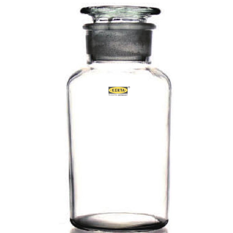 广口透明玻璃试剂瓶