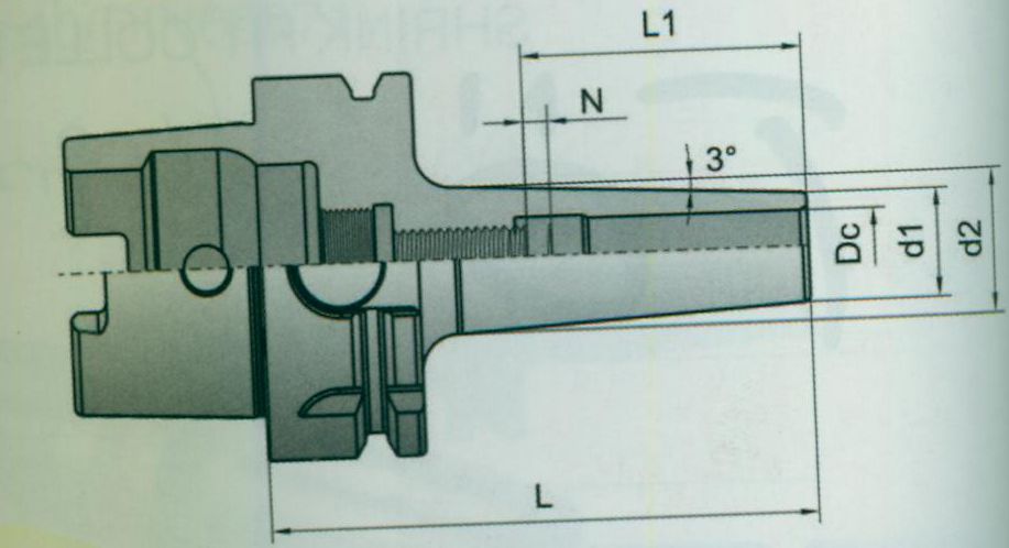 热缩式刀柄-HSK63A轻型16  FORANT/泛特  88212578