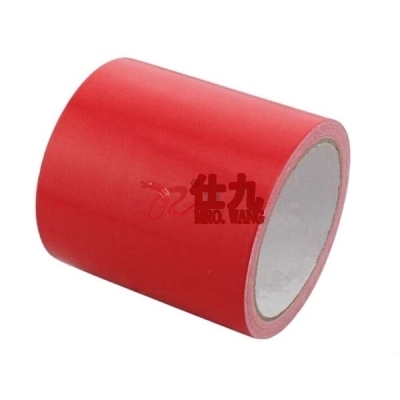 安赛瑞 SAFEWARE 14330 地板划线胶带（红）高性能自粘性PVC材料,红色,100mm×22m