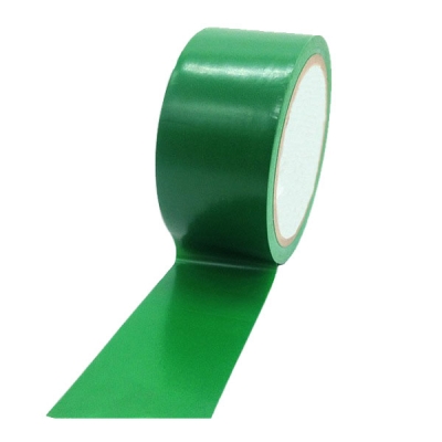安赛瑞 SAFEWARE 14382 中载型划线胶带（绿）高性能自粘性PVC材料,表面覆透明保护膜,绿色,75mm×22m