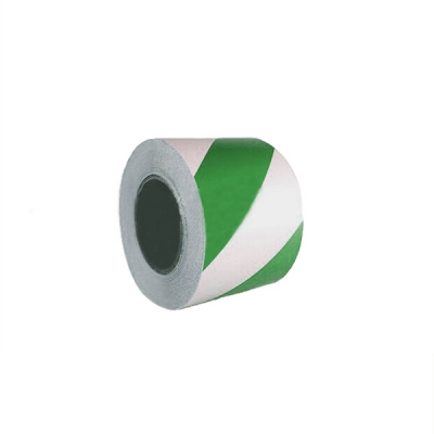 安赛瑞 SAFEWARE 11583 反光划线胶带（绿/白）高性能反光自粘性材料,75mm×22m