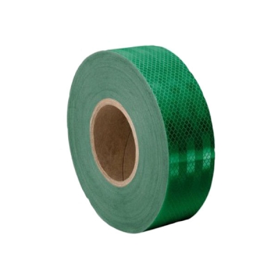 安赛瑞 SAFEWARE 14356 超级晶格反光警示胶带（绿）超级晶格反光材料,绿色,50mm×50m