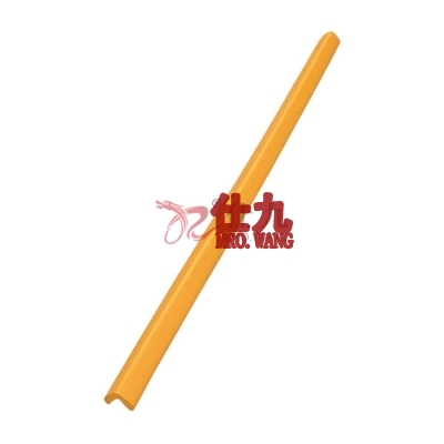 安赛瑞 SAFEWARE 14493 经济型防撞条（直角）发泡橡胶材质,黄色,31×31×900mm