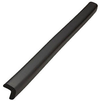 安赛瑞 SAFEWARE 11625 经济型防撞条（黑色小号）发泡橡胶材质,黑色, 31×31×905mm