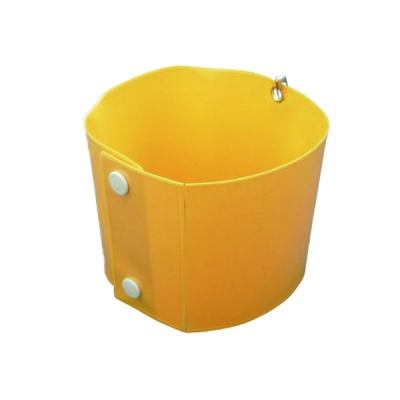 安赛瑞 SAFEWARE 20369 卡扣式袖标（黄色）高强度PVC塑料材质,黄色,410×100mm,插片300×85mm,5个/包