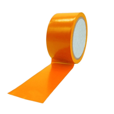 安赛瑞 SAFEWARE 11750 耐磨型划线胶带（橙色）高性能自粘性PVC材料,表面覆**强保护膜,橙色,75mm×22m