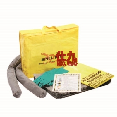 安赛瑞 SAFEWARE 36202 经济型泄漏应急包（化学物质专用）PVC袋,黄色