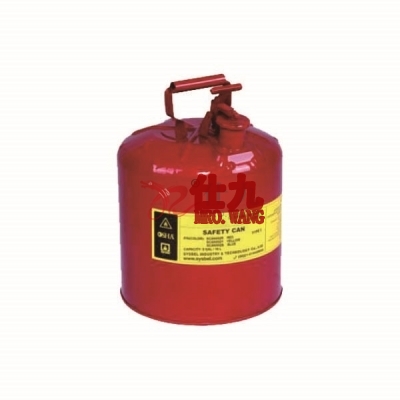 安赛瑞 SAFEWARE 36000 钢质安全罐 9.5升，红色