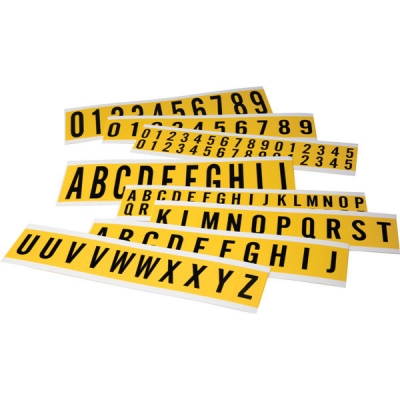 安赛瑞 SAFEWARE 34514 字母（A-Z)磁性材料，152.4.2mm,5组/套