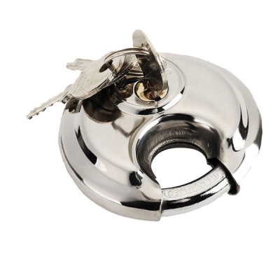 安赛瑞 SAFEWARE 14764 不锈钢圆形挂锁 不锈钢锁体,锁体Φ70mm,锁梁Φ9.5mm