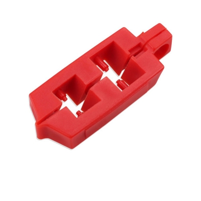 安赛瑞 SAFEWARE 37025 卡扣式断路器锁 卡扣式断路器锁—改性工程塑料尼龙PA,锁梁φ7mm
