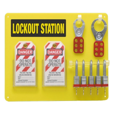 安赛瑞SAFEWARE 33805 锁具挂板 5把锁（套装），400（W）×300（H）