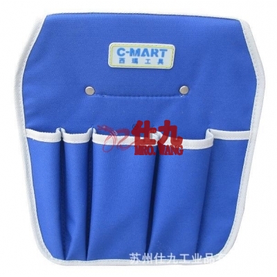 西玛C-MART L0050-05 工具腰袋 5连套 高级尼龙材料