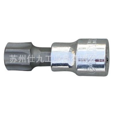 西玛C-MART F0040-T08-Z 10mm星型中孔批头套筒(3/8