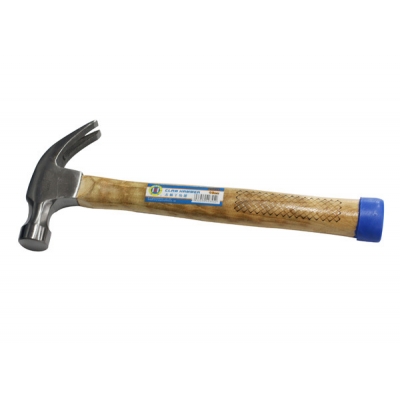 西玛C-MART G0004木柄羊角锤16oz锤头优质高碳钢锻造，抛光处理