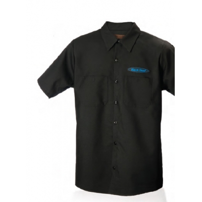 Parktool MS-1 PARK技术人员专业工作服耐磨损黑色衬衫尺寸M