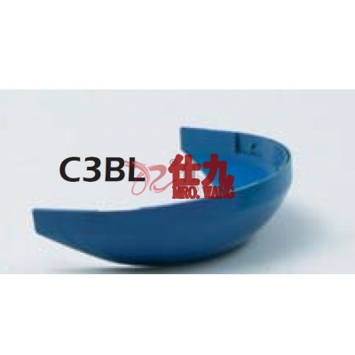 蓝鹰BlueEagle C3BL 蓝色下巴防护盖 材质：抗冲击ABS塑胶