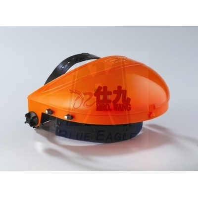 蓝鹰BlueEagle B1OR 橘色头盔 材质：抗冲击ABS塑胶