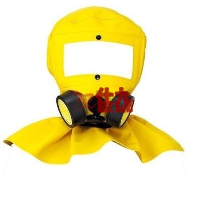 蓝鹰BlueEagle NP312 喷漆头罩 材质：黄色PVC夹网布