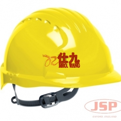洁适比JSP 01-9010 Force 9A3 滑扣式黄色头盔 安全头盔