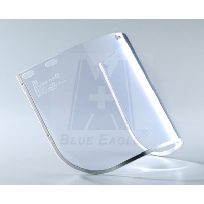 蓝鹰BlueEagle FC48AF 安全面屏 防雾透明面屏 材质：CA 厚度：1.0 mm