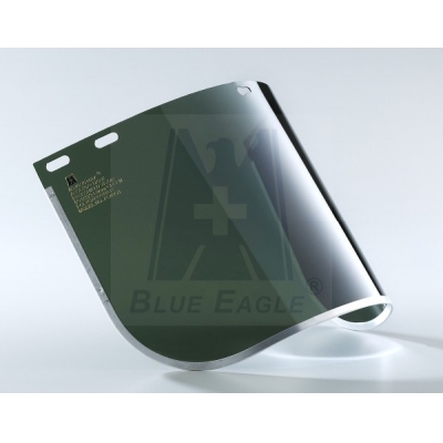 蓝鹰BlueEagle FC48G3 安全面屏 抗紫外线安全面屏 颜色：浅绿 厚度：1.0mm