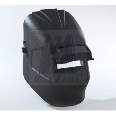 蓝鹰BlueEagle DA11L 电焊面罩 头戴式面罩 颜色：黑 材质：PP塑胶