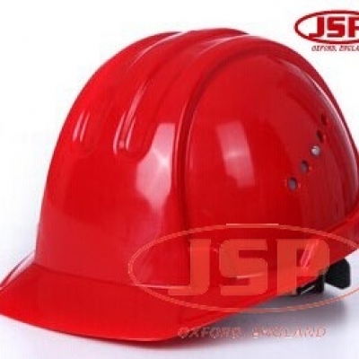 洁适比JSP 01-3030 Owen欧文红色头盔 滑扣式头盔 防砸抗刺穿安全帽