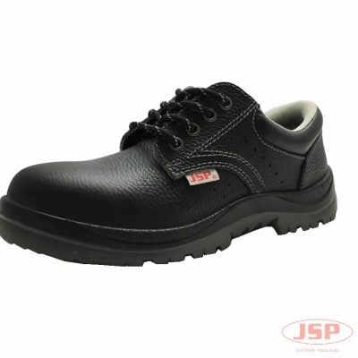 洁适比JSP 06-0520 全皮低帮防砸标准工作鞋劳保鞋	