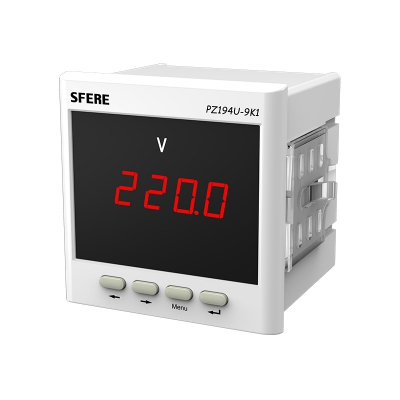 单相数显电压表  斯菲尔(SFERE) PZ194U-9K1(b) AC220V