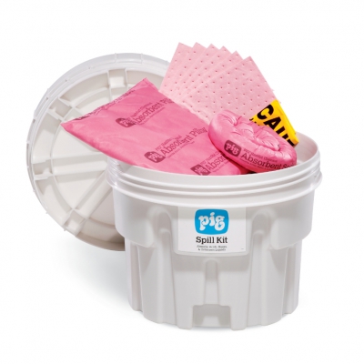 PIG防化学型套桶防溢组件 可吸收40.9升 纽匹格 Newpig  KIT311