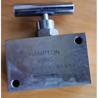 汉普 HAMPTON V06C 手控单向节流阀