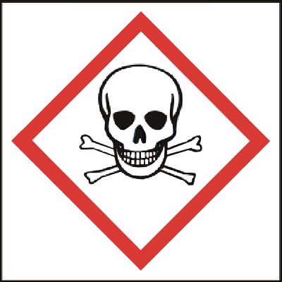 贝迪赛盾 GHS标签有毒有害品 油罐车警示牌 化工厂实验室警示标语