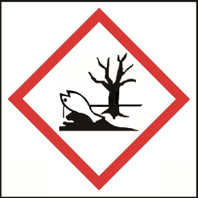 贝迪赛盾 GHS标签污染物 对水生生物有毒 化工厂实验室警示标语