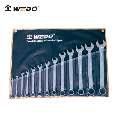 维度WEDO钢制德标两用扳手组套（9件...