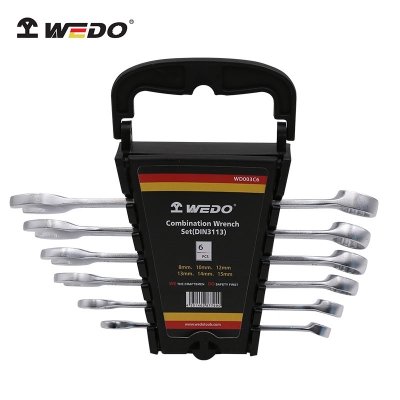 维度WEDO钢制德标呆梅扳手组套（6件套）WD003C6