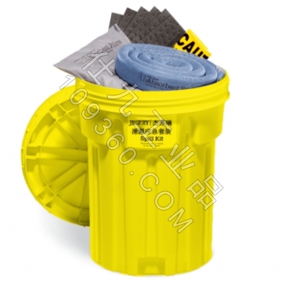 30加仑泄漏应急套装通用型KIT303 吸附量达120升/套 应急桶套装