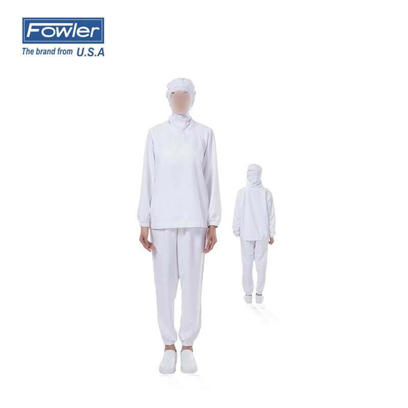 白色食品连帽分体服  FOWLER/福勒  99-3030-225