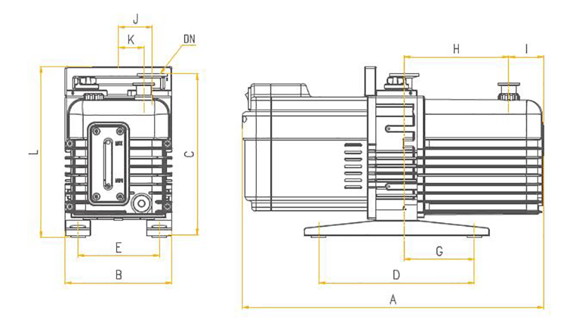 双级直流无刷旋片真空泵  Schwenk/施沃克  SK99-1010-14