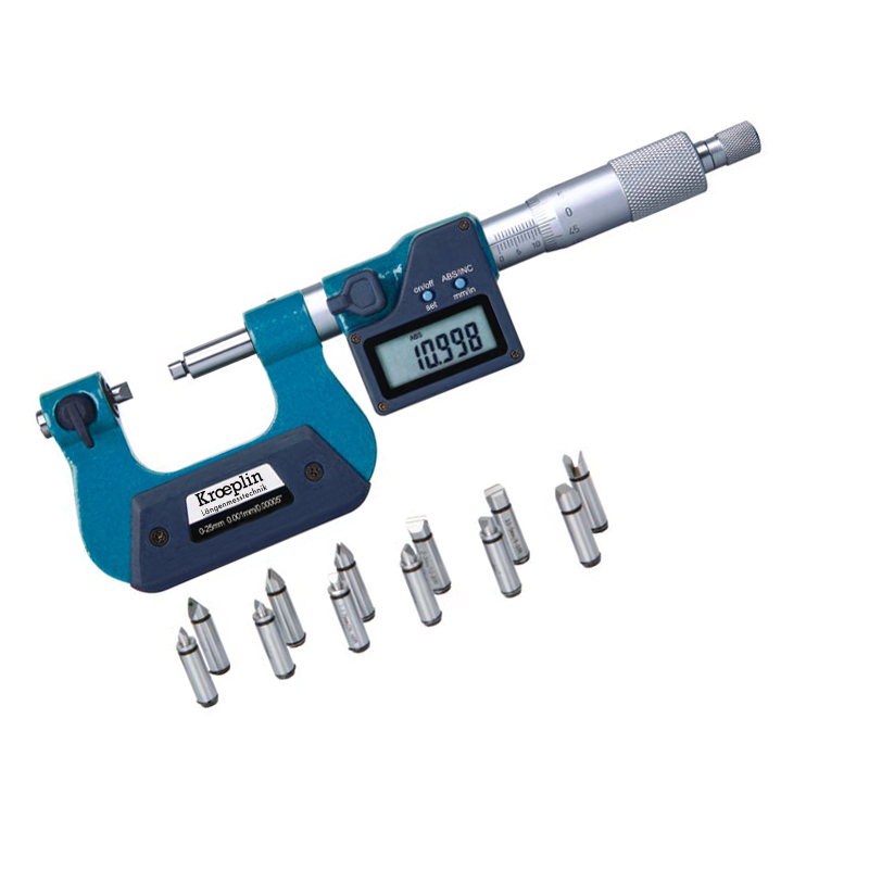 直进式数显螺纹千分尺 kroeplin/凯普林 44710140
