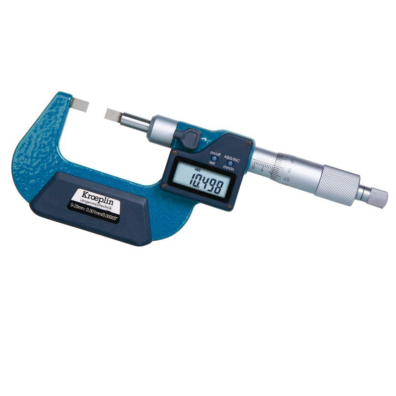 数显薄片千分尺