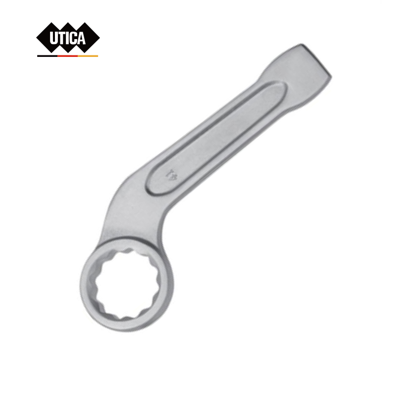 不锈钢弯柄敲击梅花扳手  UTICA/优迪佧  GE70-400-725