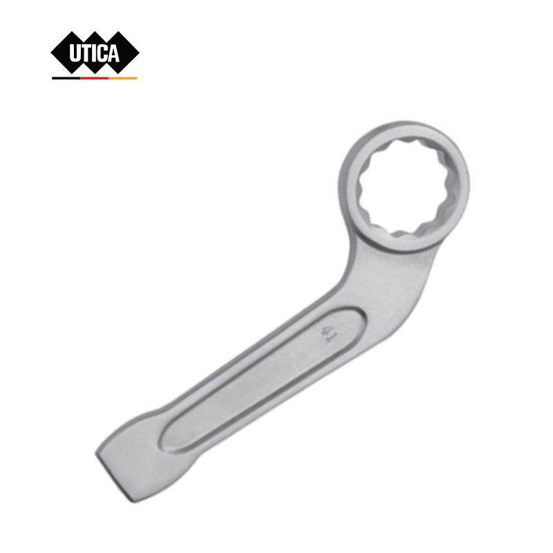 不锈钢弯柄敲击梅花扳手  UTICA/优迪佧  GE70-400-725