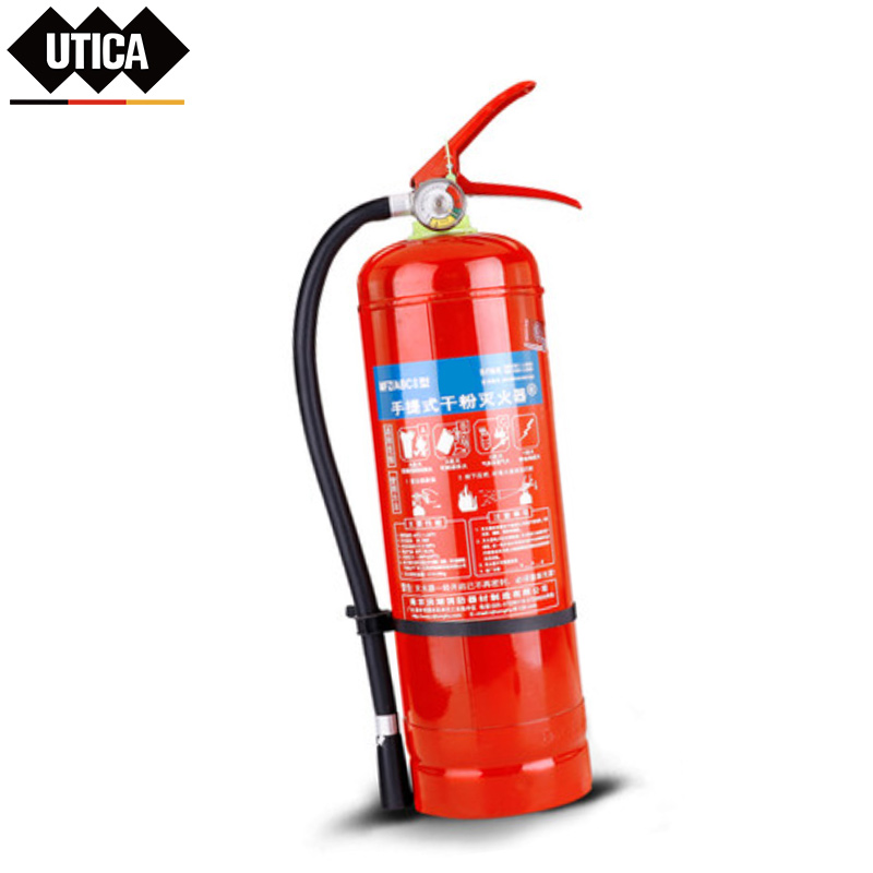 消防手提式干粉灭火器8kg工厂用灭火器 UTICA/优迪佧 UT119-100-29
