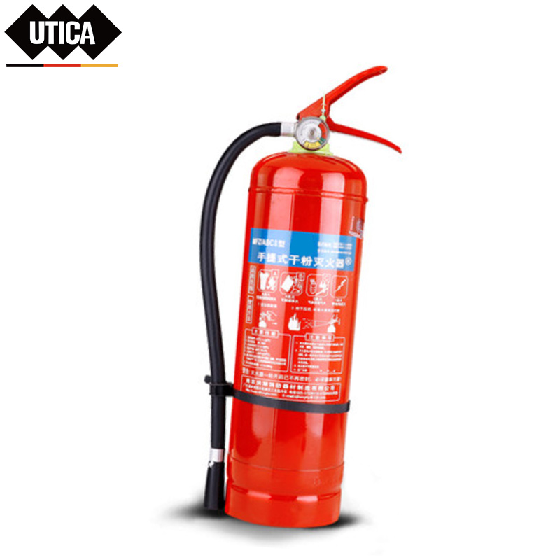 消防手提式干粉灭火器8kg工厂用灭火器 UTICA/优迪佧 UT119-100-29
