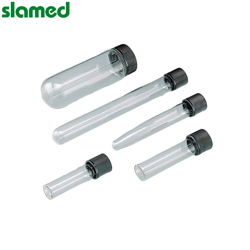 SLAMED 玻璃螺口试管 直径×全长:18×75 平底 SD7-100-736