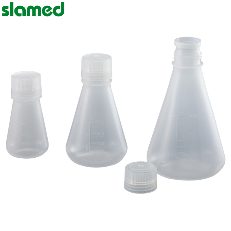 SLAMED PP三角烧瓶(带螺旋帽) PEF100 100ml slamed/沙拉蒙德 SD7-104-249